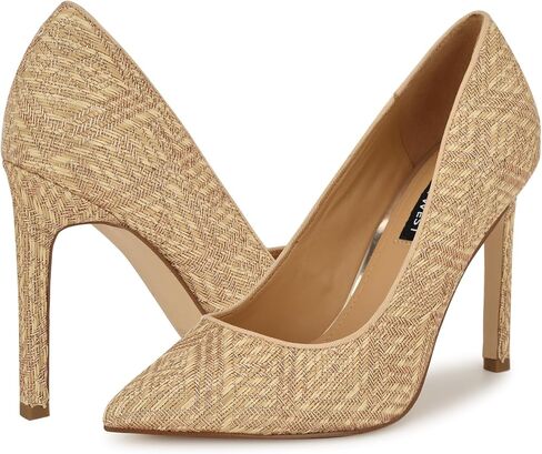 Nine West Women's Tatiana Pump, Red Suede 605, 6 in Saudi Arabia