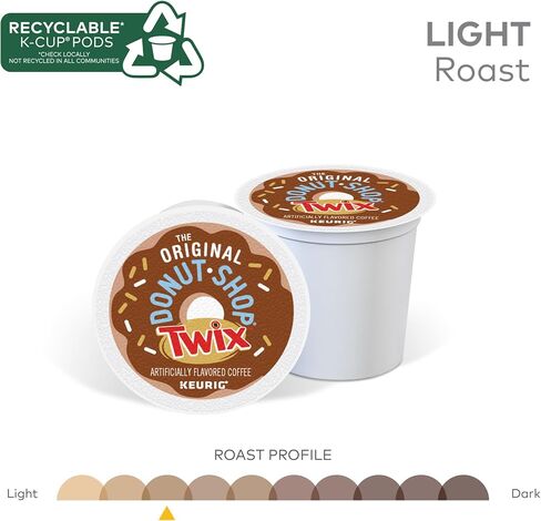 The Original Donut Shop TWIX Coffee, Keurig Single Serve K-Cup Pods, 96 Count in Saudi Arabia