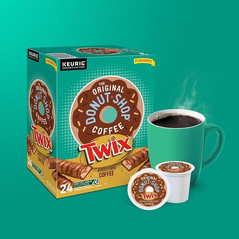 The Original Donut Shop TWIX Coffee, Keurig Single Serve K-Cup Pods, 96 Count in Saudi Arabia