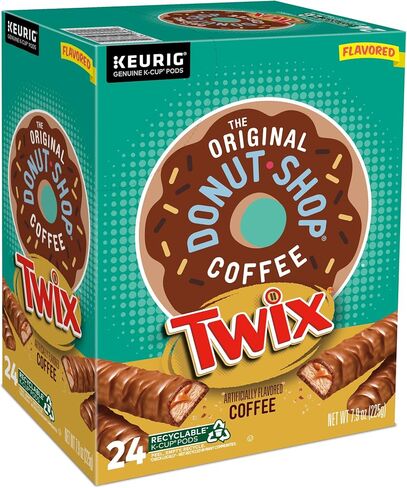 The Original Donut Shop TWIX Coffee, Keurig Single Serve K-Cup Pods, 96 Count in Saudi Arabia