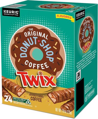 The Original Donut Shop TWIX Coffee, Keurig Single Serve K-Cup Pods, 96 Count in Saudi Arabia