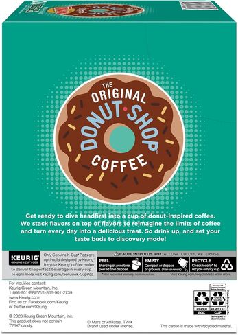 The Original Donut Shop TWIX Coffee, Keurig Single Serve K-Cup Pods, 96 Count in Saudi Arabia