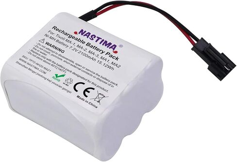 NASTIMA 7.2V 2100MAH NI-MH Battery ترقية لراديو Tivoli PAL/IPAL (يناسب MA-1 ، MA-2 ، MA- 3) in Kuwait