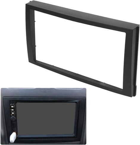 2 Din Car Player Frame Car Stereo Frame Fascia Radio DVD Stereo Panel Dash Frame Kit Fits Compatible with MPV Prey in Saudi Arabia
