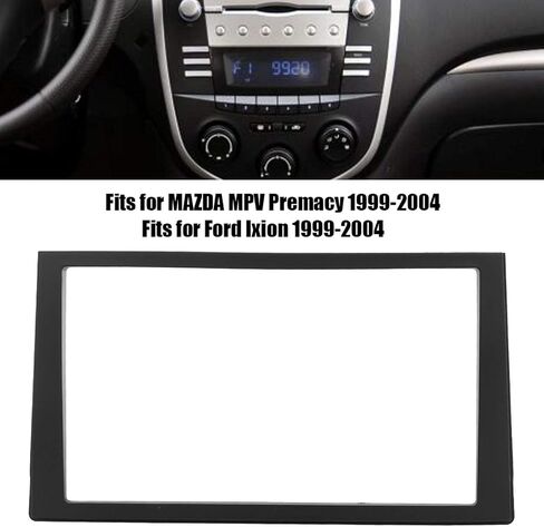 2 Din Car Player Frame Car Stereo Frame Fascia Radio DVD Stereo Panel Dash Frame Kit Fits Compatible with MPV Prey in Saudi Arabia