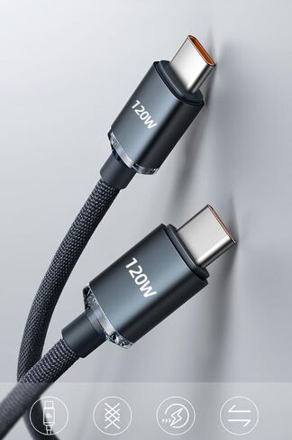 متوافق مع Galaxy S24 Ultra Charger Fast Charging Type C Cord Super Quick Quick Prescons for Samsung S24-ultra/S23-ultra/S23 // S25/S21/S20/Note 20/10/TAB in Kuwait