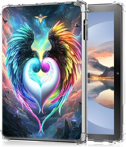 حالة واضحة لـ 10.3 "kobo elipsa 2e ereader ، TPU الشفافة السيليكون القلميات القلائم المقاومة للصدمات لـ Kobo Elipsa 2e 10.3 بوصة تم إصدارها 2023 ، روز أرجواني in Kuwait