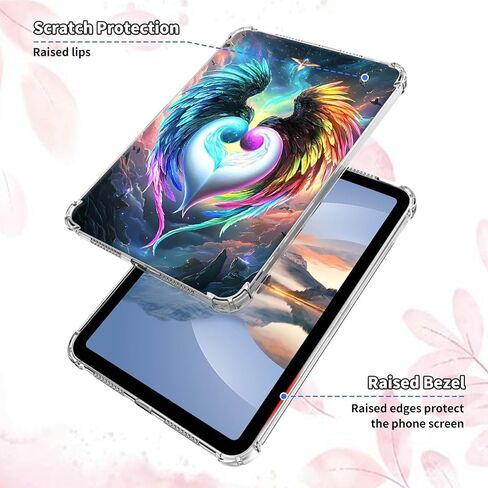 حالة واضحة لـ 10.3 "kobo elipsa 2e ereader ، TPU الشفافة السيليكون القلميات القلائم المقاومة للصدمات لـ Kobo Elipsa 2e 10.3 بوصة تم إصدارها 2023 ، روز أرجواني in Kuwait