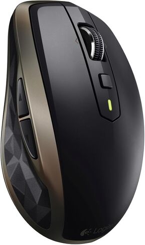 Logitech MX في أي مكان 2 الماوس اللاسلكي المحمول-تتبع أي سطح أو اتصال بلوتوث أو USB ، وتبديل سهل يصل إلى 3 أجهزة ، والتمرير المفرط in Kuwait