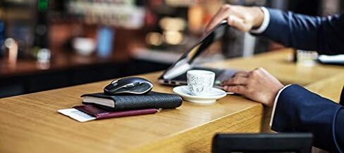Logitech MX في أي مكان 2 الماوس اللاسلكي المحمول-تتبع أي سطح أو اتصال بلوتوث أو USB ، وتبديل سهل يصل إلى 3 أجهزة ، والتمرير المفرط in Kuwait