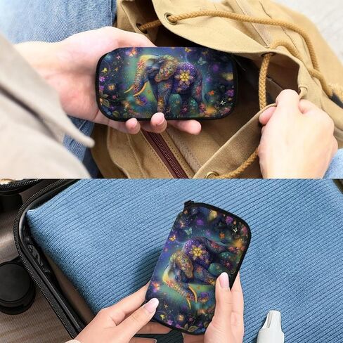 Yorkshire Terrier Print USB Storage Case Jump Drive Case, American Flag Print USB Flash Drive Case USB Holder Storage Bag, Portable Lightweight Electronic Organizer Case in Kuwait