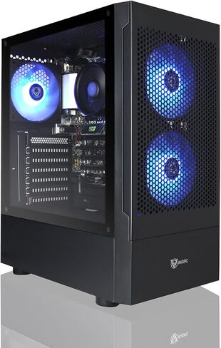 Max Gaming PC - AMD RYZEN 7 5700X 8-Core, GeForce RTX 5060, 32GB RAM, 1TB M.2 NVMe SSD, 212 Cooler Windows 11 Black in Kuwait