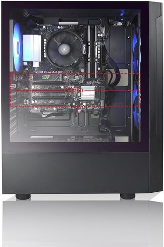 Max Gaming PC - AMD RYZEN 7 5700X 8-Core, GeForce RTX 5060, 32GB RAM, 1TB M.2 NVMe SSD, 212 Cooler Windows 11 Black in Kuwait