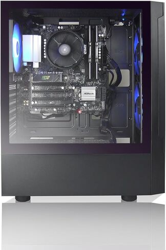 Max Gaming PC - AMD RYZEN 7 5700X 8-Core, GeForce RTX 5060, 32GB RAM, 1TB M.2 NVMe SSD, 212 Cooler Windows 11 Black in Kuwait