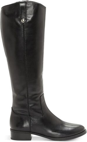 INC International Concepts Womens Fawne Leather Closed Toe Knee, Black, Size 6.0 in Saudi Arabia
