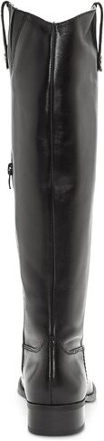 INC International Concepts Womens Fawne Leather Closed Toe Knee, Black, Size 6.0 in Saudi Arabia
