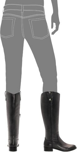 INC International Concepts Womens Fawne Leather Closed Toe Knee, Black, Size 6.0 in Saudi Arabia