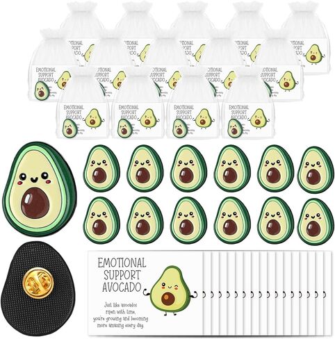 25 Sets Team Appreciation Gifts Employee Recognition Gifts Emotional Support Potato Lapel Pin Inspirational Cards and Gift Bag Employee Appreciation Decor for Office Birthday Gift in Saudi Arabia
