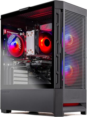 Skytech Blaze4 Mini Gaming PC ، Ryzen 7 5700 3.7 GHz (4.6GHz Turbo Boost) ، NVIDIA RTX 4070 SUPER 12GB GDDR6X ، 1TB SSD ، 16GB DDR4 RAM 3200 ، 650W GOLD PSU ، WI-FI ، WIN 11 Home in Kuwait