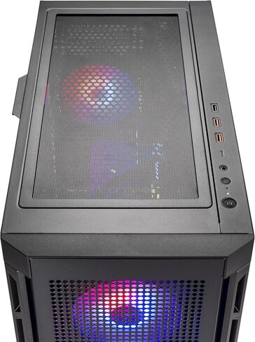 Skytech Blaze4 Mini Gaming PC ، Ryzen 7 5700 3.7 GHz (4.6GHz Turbo Boost) ، NVIDIA RTX 4070 SUPER 12GB GDDR6X ، 1TB SSD ، 16GB DDR4 RAM 3200 ، 650W GOLD PSU ، WI-FI ، WIN 11 Home in Kuwait