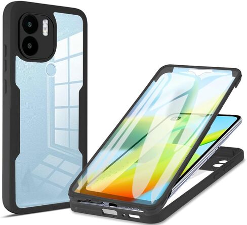 متوافق مع حالة Samsung Galaxy A06 ، واقي شاشة مدمج متوافق مع Samsung SM-A065F/DS Galaxy A06/SM-A065M/DS Cover Purple in Saudi Arabia