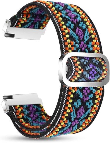 Compatible with EmeTerm Explore Band, Stretch Elastics Nylon Adjustable Replacement Strap Accessories Compatible for EmeTerm Explore in Saudi Arabia