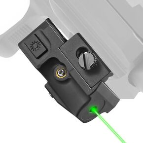 Green Pistol Laser Sight for Picatinny Rails,Magnetic USB Rechargeable Gun Laser Beam Sight,Perfectly Compatible with Full-Size and Compact Pistols&Rifles