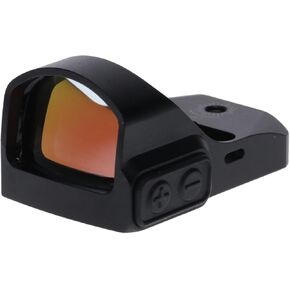 TRUGLO Tru-Tec Micro 23mmx17mm Hunting Shooting Lightweight Compact Parallax Free Waterproof Fogproof Shock Resistant Adjustable Red Dot Sight