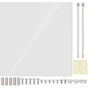 Acrylic Frame Open Transparent Fashion DIY Base Stand Suitable for ITX Motherboard,Overlock Computer Case Base Can accommodate high Performance PC