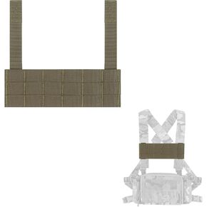 Tactical Phone EUD Bridge MOLLE Panel Front Expansion Carrier Phone Pouch Mount for D3CRM MK4 Tactical Vest