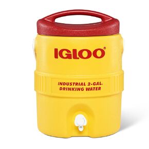 Igloo 421 Beverage Cooler, 2 gal., Yellow