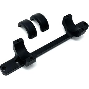 DNZ 18200OS Game Reaper 1-Piece Scope Mount & Rings, Savage-All Round Receiver-Offset Rings-Long Action-Medium. Mount-Black