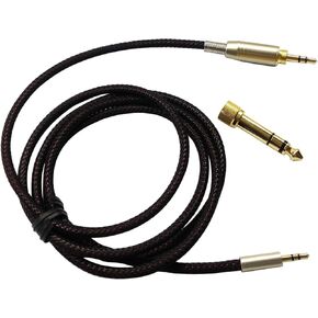 Replacement Audio Upgrade Cable Compatible with Bose 700, QC45, SoundLink, SoundTrue Headphones with 6.35mm Adapter 1.2meters/4feet