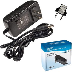 HQRP 9V AC Adapter Compatible with Viper 42-9993, Viper X-Treme, Viper Eclipse Dartboard Power Supply Cord + Euro Plug Adapter