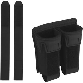 Pistol Double Magazine Holster 9MM Mag Pouch Pistol Magazine Holder with Removable Velcro Strap