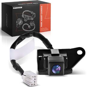 A-Premium Park Assist Camera Rear View Backup Reverse Camera Compatible with Select Mitsubishi Models - 2012-2017 Outlander Sport, 2012-2017 RVR - Replace# 8781A057