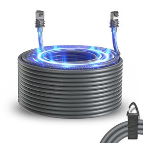 Starlink Gen 3 Cable 100FT,Starlink Ethernet Cable,Starlink Replacement Extension Cable - 2000Mbps,24AWG,Anti-Interference,Waterproof & Fireproof (100ft)