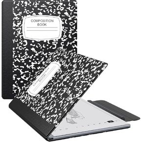 MoKo Case for Remarkable 2 Tablet Case, Lightweight Ultra-Thin Magnetic Case with Wide Pen Protective Clasp, Smart Tablet Cover Folio for Remarkable Tablet 2 10.3" 2020 Release, Black Notebook