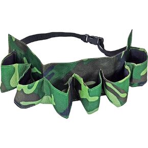 Camo Beer Belt, Holds 6 Cans or Bottles - Camouflage Holster
