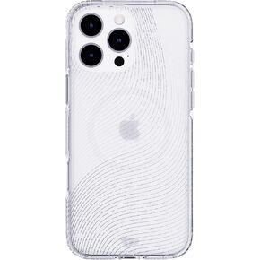 Tech21 EvoSparkle case for iPhone 16 Pro Max - Compatible with MagSafe - Impact Protection Case - in Zen Clear