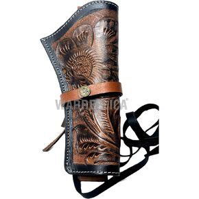 warreplica Leather Western Gun Holster Heritage 22 Holster .38 .44 .45 .357 .358 Cowboy Holsters for Revolvers 4" to 8" Approx Heritage Rough Rider Leather Holster