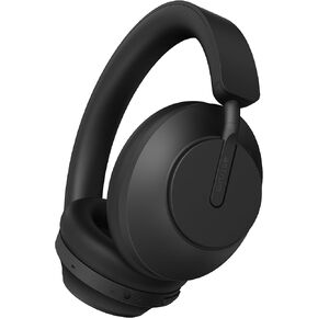 ASTRUM MZ PRO - Wireless Active Noise Canceling Headphones, Qualcomm aptX HD Audio, Luxury Leather, Wear Detection, Upto 40H Play Time- Black