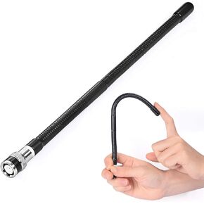 Bingfu CB Antenna 27MHz CB Radio Antenna BNC Male Connector Soft Whip CB Antenna Compatible with Cobra Midland Uniden Maxon Radio Shack Portable Handheld CB Radio Mobile Radio
