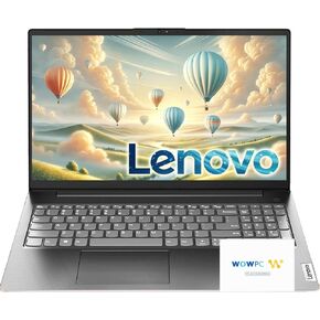 Lenovo V15 Business Laptop Computer, 15.6" FHD Display, Intel Dual-Core CPU, 16GB RAM, 256GB PCIe SSD, WiFi 6, Ethernet Port RJ-45, HDMI, Numeric Keypad, Black, Windows 11 Pro, WOWPC Recovery USB