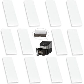 12Pcs Air Fryer Replacement Filters for Instant Vortex Plus 6QT Air Fryer with Odor Erase Technology