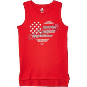 adidas Girls' Sleeveless Tee Tank Top