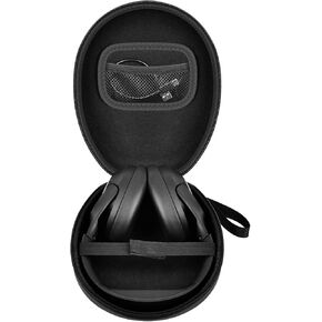 Comecase Universal Headphone Case Comepatible with JBL/for Beats/for Sony/for Bose/for Apple AirPods Max Over Ear Headphone and More, Travel Carrying Box for Bluetooth Wireless Headset -Black