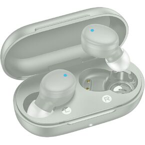 kurdene Wireless Earbuds Bluetooth 5.3 in Ear Buds Light-Weight Headphones,Deep Bass Sound,Built-in Mics Headset,Clear Calls Earphones for Sports Workout Light Blue