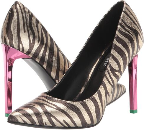 Nine West Women's Tatiana Pump, Purple Suede 506, 7.5 in Saudi Arabia
