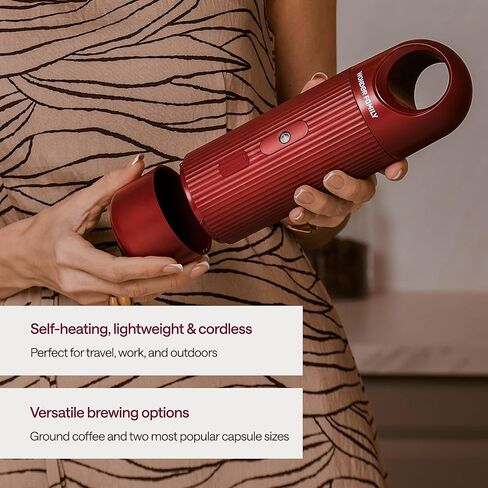 صانع الإسبريسو المحمول قرمزي in Kuwait